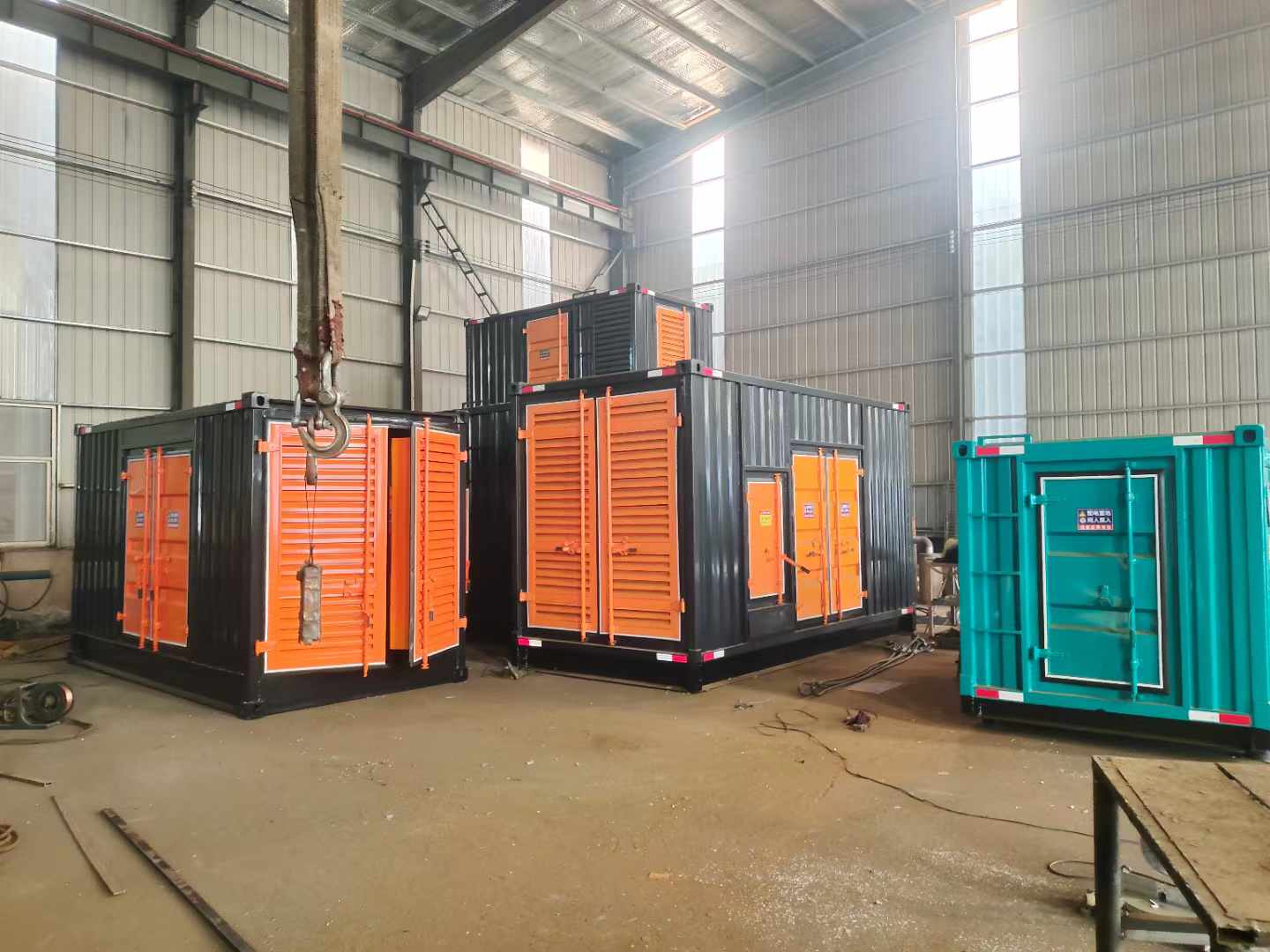 罗城500kw柴油发电机组可以带动多少功率设备？